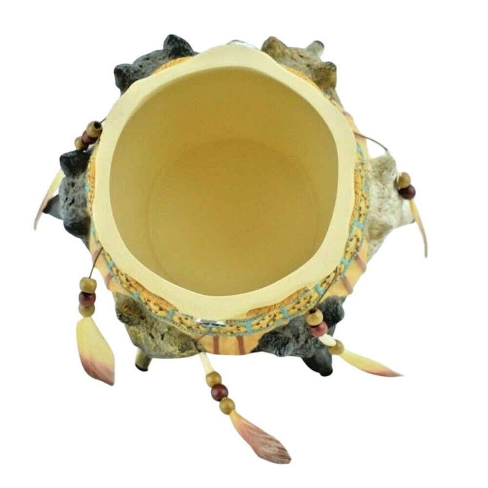 Bradford Exchange Spirit of the Wolf Sacred Keepsake Box (2005) - Picture 6 of 7